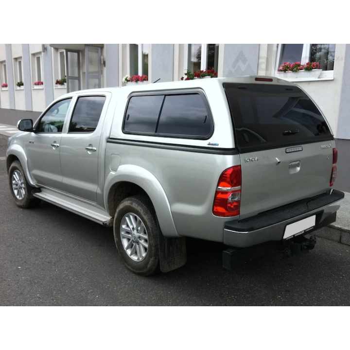 Hardtop Bed Cover, Aeroklas Stylish, Toyota Hilux Double Cab 2005 - 2015 - EDK.ro