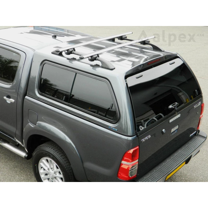 Hardtop Bed Cover, Aeroklas Stylish, Toyota Hilux Double Cab 2005 - 2015 - EDK.ro