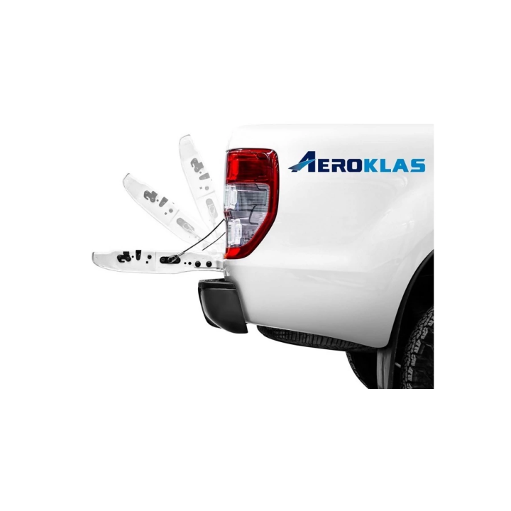 Tailgate Assist Kit, Aeroklas, Fiat Fullback / Mitsubishi L200 Extra Cab 2015 - Present - EDK.ro