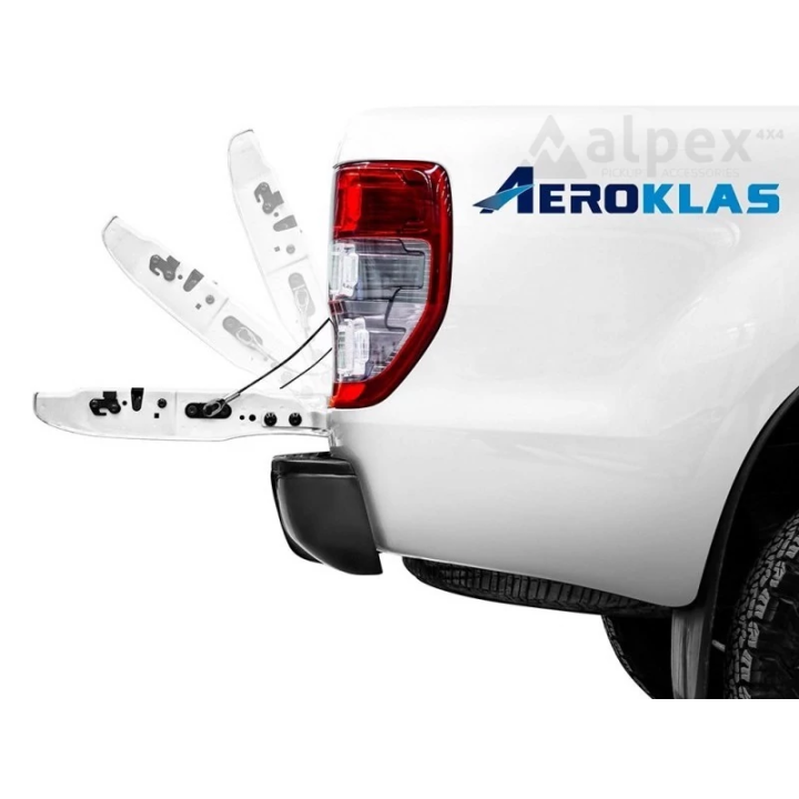 Tailgate Assist Kit, Aeroklas, Mercedes-Benz X-Class / Nissan Navara / Renault Alaskan Extra Cab 2015 - Present - EDK.ro