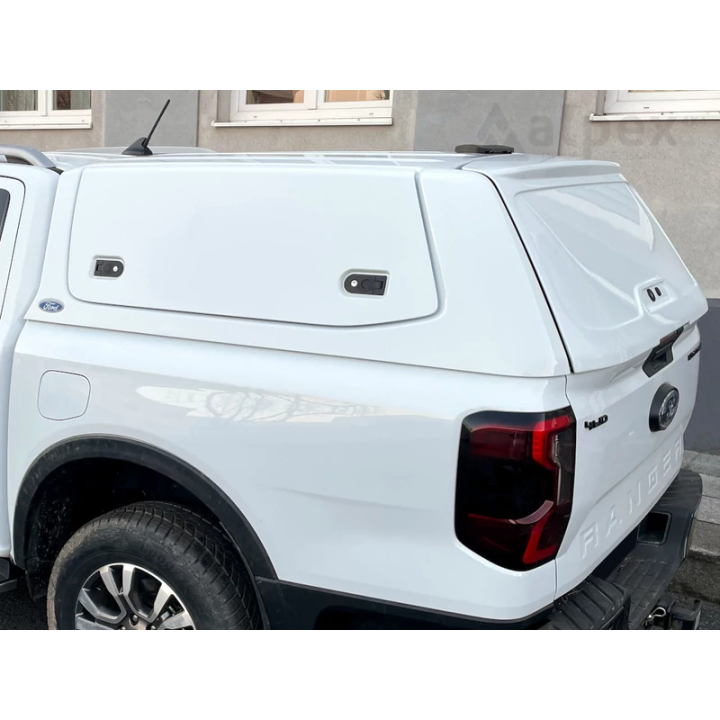 Hardtop Bed Cover, Aeroklas Work, Ford Ranger Double Cab 2023 - Present - EDK.ro