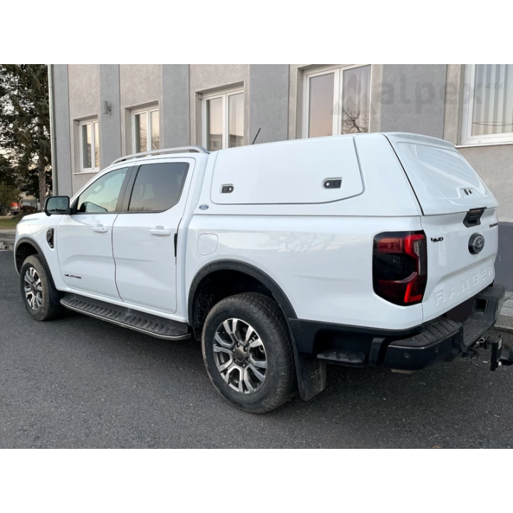 Hardtop Bed Cover, Aeroklas Work, Ford Ranger Double Cab 2023 - Present - EDK.ro