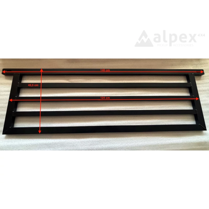 Organizator Pentru Benă, Alpex Divider, Ford Ranger / Volkswagen Amarok Cabină Dublă 2023 - Prezent - EDK.ro