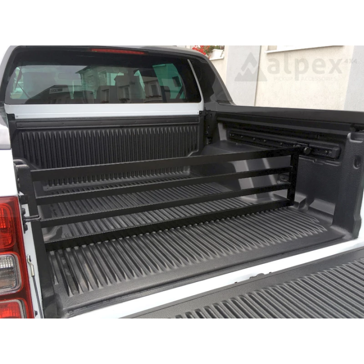 Organizator Pentru Benă, Alpex Divider, Ford Ranger Cabină Dublă 2012 - 2022 - EDK.ro