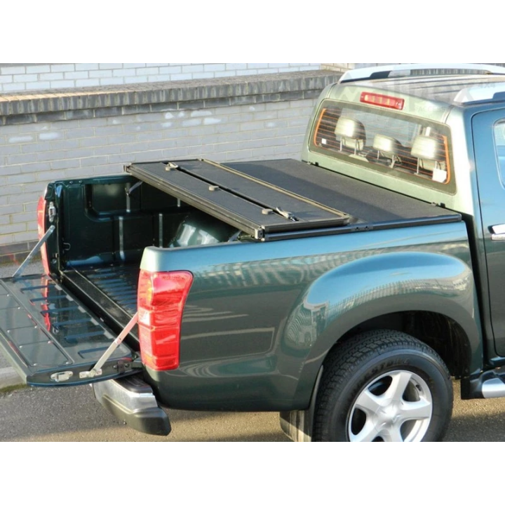 Lid Tonneau Bed Cover, Alpex Tri-Fold, Isuzu D-Max Extra Cab 2012 - 2020 - EDK.ro