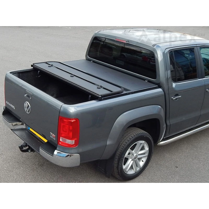 Lid Tonneau Bed Cover, Alpex Tri-Fold, Nissan Navara Double Cab 2005 - 2015 - EDK.ro