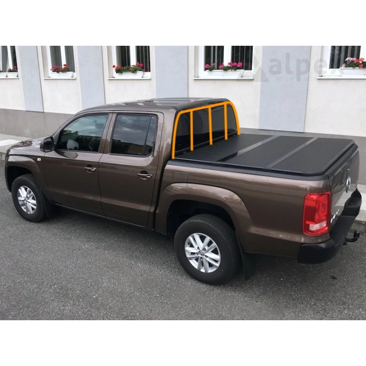 Lid Tonneau Bed Cover, Alpex Tri-Fold, Ford Ranger / Mazda B2500 / BT-50 Double Cab 1998 - 2012 - EDK.ro