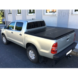 Lid Tonneau Bed Cover, Alpex Tri-Fold, Toyota Hilux Double Cab 2005 - 2015 - EDK.ro