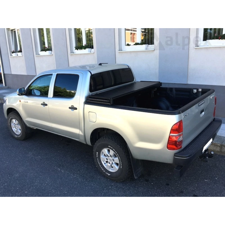 Închidere de Benă Tip Capac, Alpex Tri-Fold, Toyota Hilux Cabină Dublă 2005 - 2015 - EDK.ro