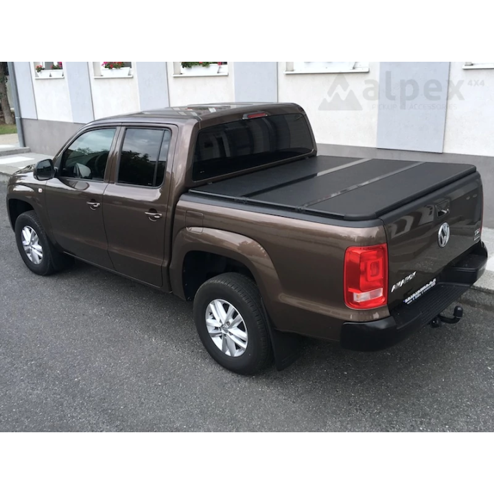 Închidere de Benă Tip Capac, Alpex Tri-Fold, Volkswagen Amarok Cabină Dublă 2010 - 2020 - EDK.ro
