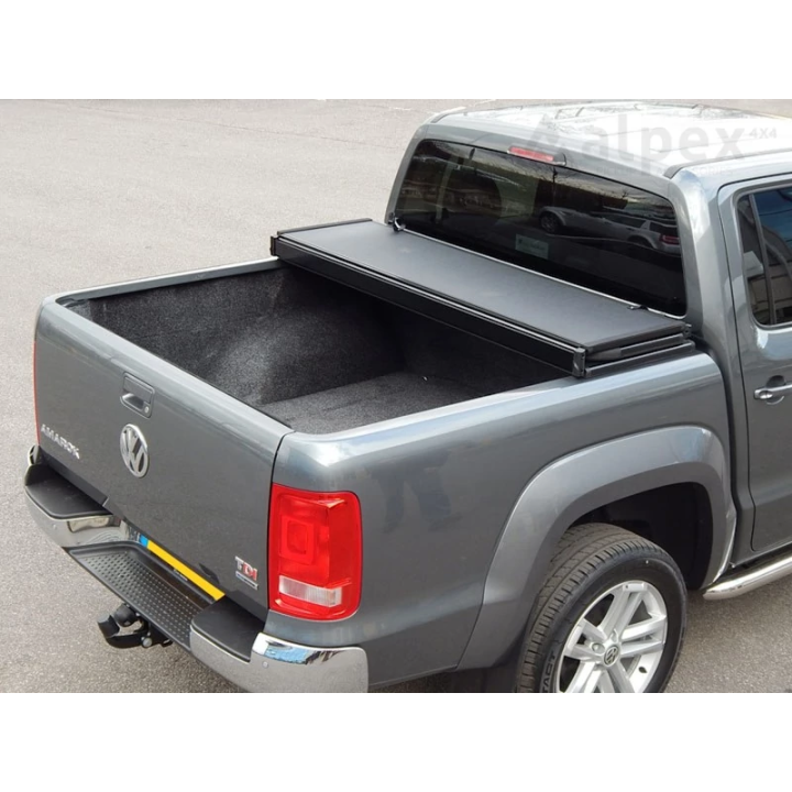 Lid Tonneau Bed Cover, Alpex Tri-Fold, Volkswagen Amarok Double Cab 2010 - 2020 - EDK.ro