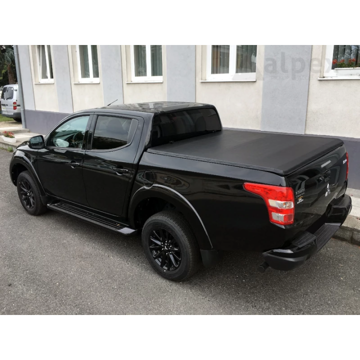 Soft Top Tonneau Bed Cover, Alpex Snap, Fiat Fullback / Mitsubishi L200 Double Cab 2015 - Present - EDK.ro
