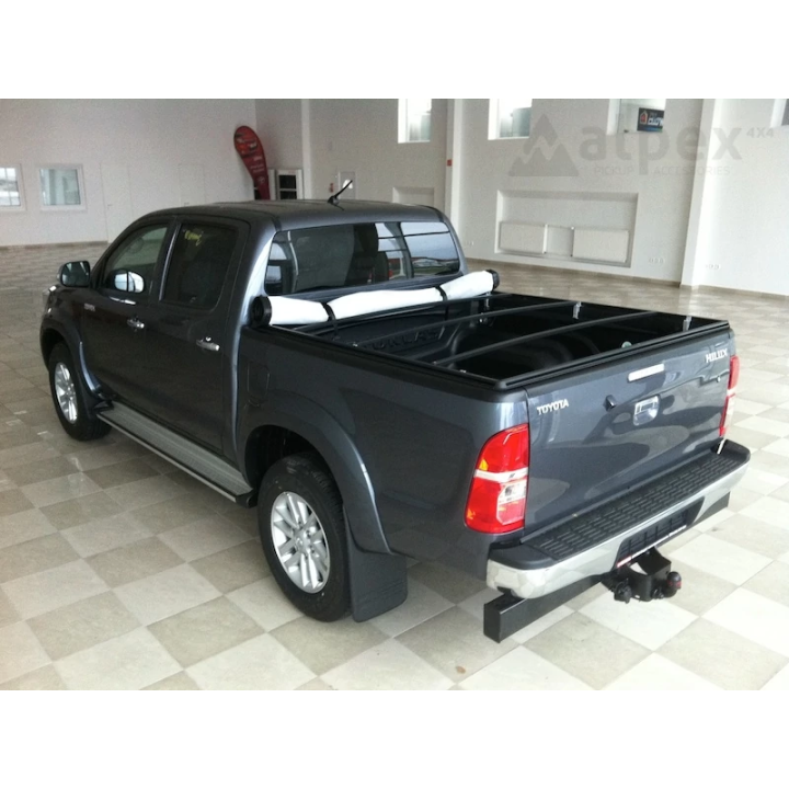 Soft Top Tonneau Bed Cover, Alpex Snap, Toyota Hilux Extra Cab 2005 - 2015 - EDK.ro