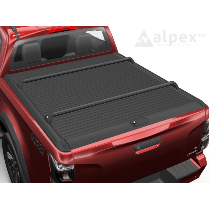Suporturi Marfă, RealTruck MTR Roll, 1 Pereche, Culoare Negru, Isuzu D-Max Cabină Dublă / Cabină Extra 2012 - Prezent - EDK.ro