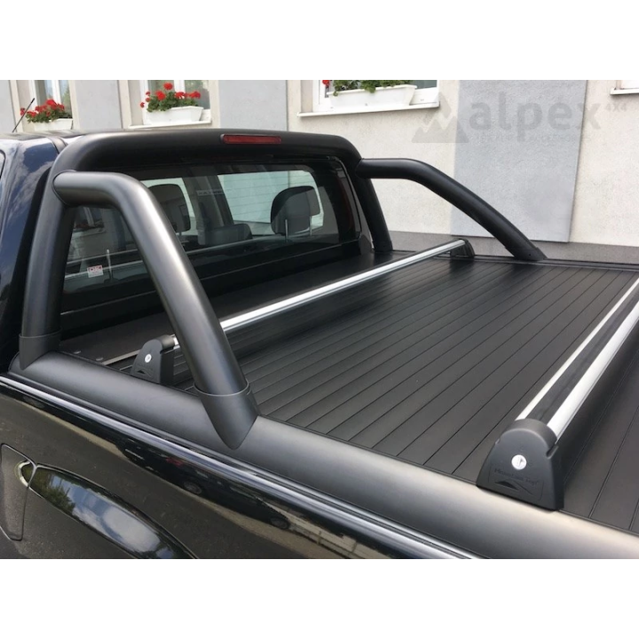 Cargo Carriers, RealTruck MTR Roll -, 1 Pair, Color Silver, Isuzu D-Max Double Cab / Extra Cab 2012 - Present - EDK.ro