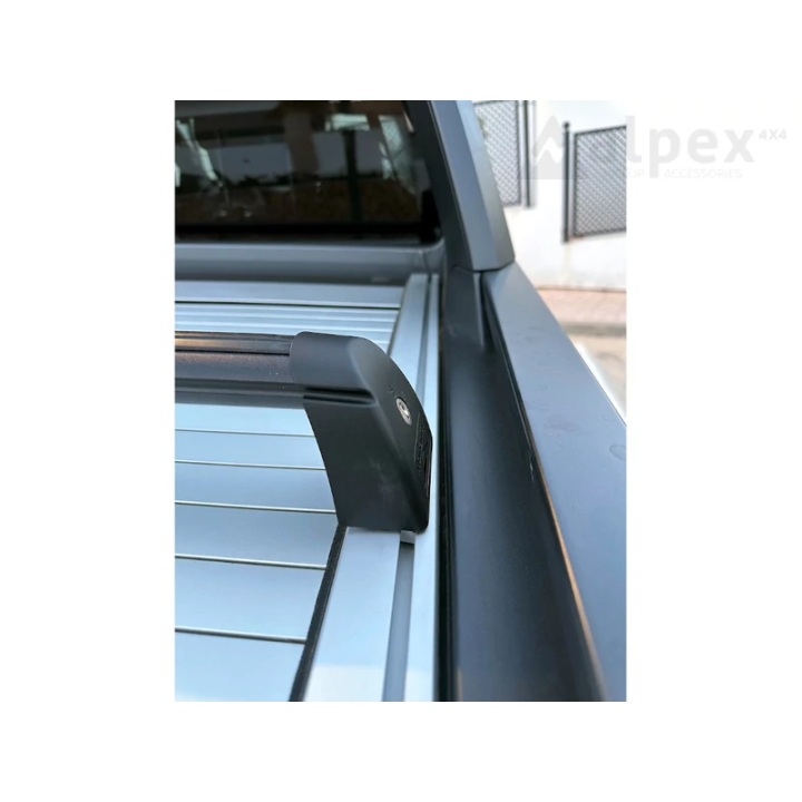 Cargo Carriers, RealTruck Original Electric Roll Cover -, 1 Pair - Ranger, Color Black, Volkswagen Amarok Raptor / PHEV Double C
