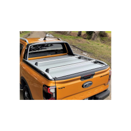 Suporturi Marfă, RealTruck Original Electric Roll Cover, 1 Pereche - Ranger, Culoare Argintiu, Volkswagen Amarok Raptor / PHEV C