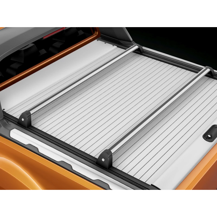 Suporturi Marfă, RealTruck Wildtrak, Aventura MTR Roll, 1 Pereche, Culoare Argintiu, Ford Ranger, Volkswagen Amarok Raptor Cabin