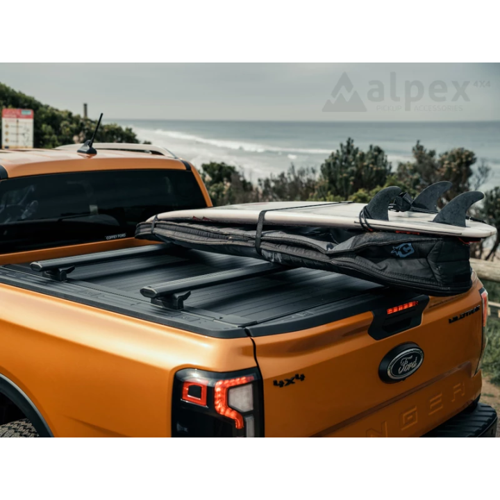 Bare Transversale de Plafon, RealTruck Flex pentru EVO US Roll, 1 Pereche, Culoare Negru - EDK.ro