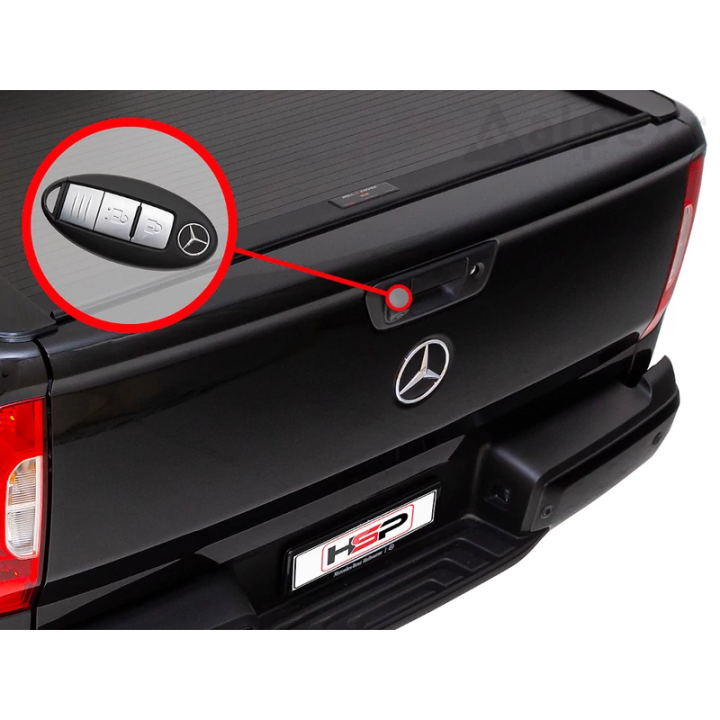 Tailgate Remote Central Locking Kit, HSP, Mercedes-Benz X-Class Double Cab 2017 - 2020 - EDK.ro