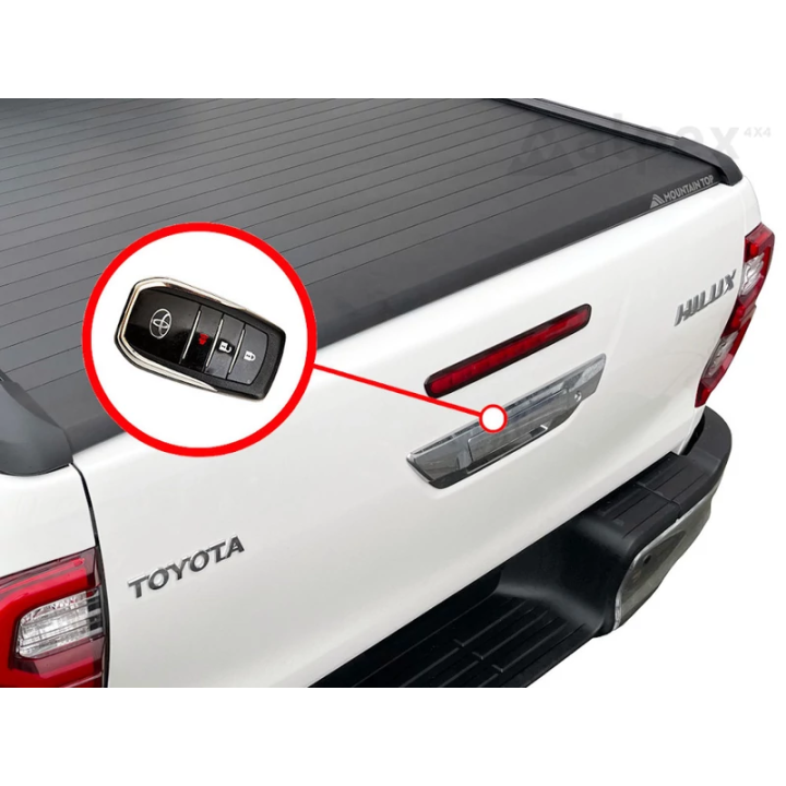 Tailgate Remote Central Locking Kit, HSP, Toyota Hilux Single Cab 2020 - 2026 - EDK.ro
