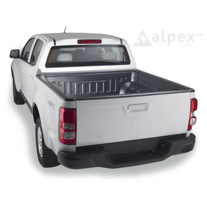 Over Rail Bed Liner, Pro-Form Metal Cargo Hooks, Isuzu D-Max Double Cab 2012 - 2015 - EDK.ro