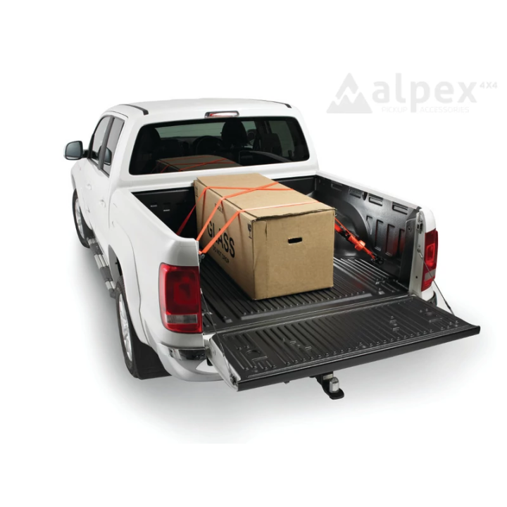 Under Rail Bed Liner, Pro-Form Metal Cargo Hooks, Volkswagen Amarok Double Cab 2010 - 2020 - EDK.ro
