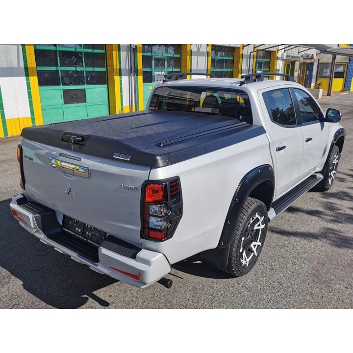 Lid Tonneau Bed Cover, Pro-Form SportLid Tech 5, Fiat Fullback / Mitsubishi L200 Double Cab 2015 - Present - EDK.ro