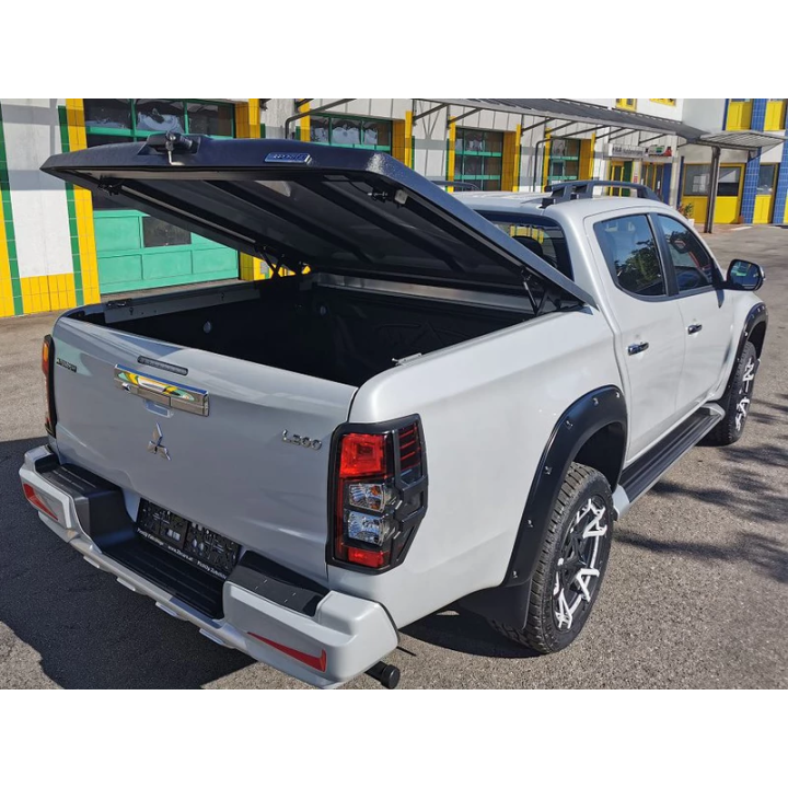 Lid Tonneau Bed Cover, Pro-Form SportLid Tech 5, Fiat Fullback / Mitsubishi L200 Double Cab 2015 - Present - EDK.ro
