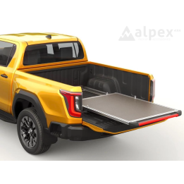 Organizator Pentru Benă Glisant, RealTruck Mountain Top Bed Slide, Toyota Hilux Cabină Dublă 2016 - Prezent - EDK.ro