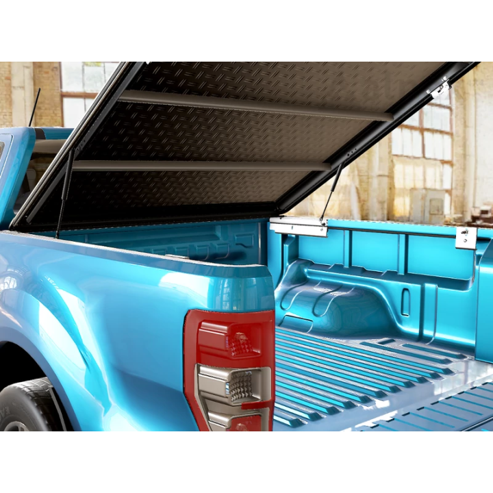 Lid Tonneau Bed Cover, Mountain Top Heavy Duty+, Ford Ranger Raptor Double Cab 2012 - 2022 - EDK.ro