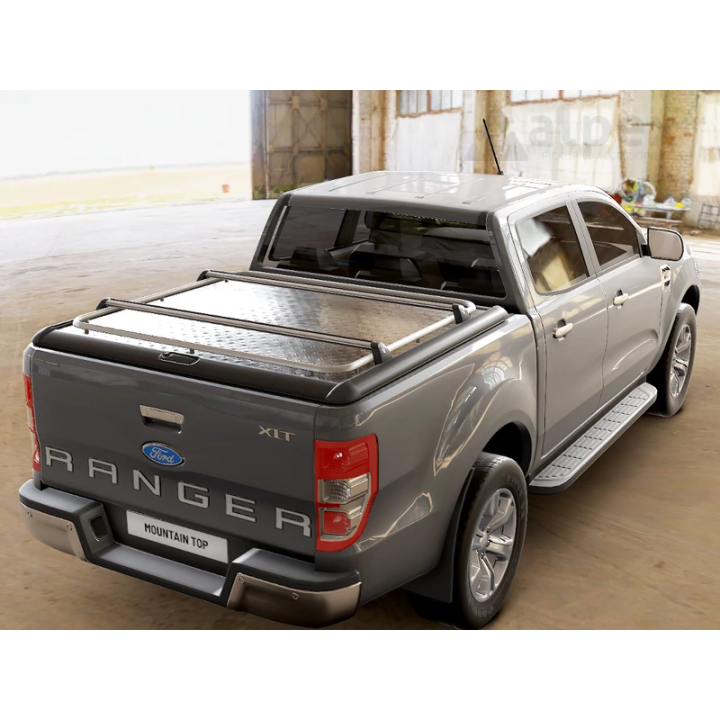 Lid Tonneau Bed Cover, Mountain Top Heavy Duty+, Ford Ranger Raptor Double Cab 2012 - 2022 - EDK.ro