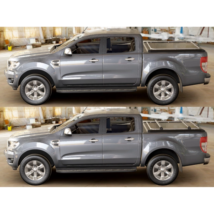 Închidere de Benă Tip Capac, Mountain Top Heavy Duty+, Ford Ranger Raptor Cabină Dublă 2012 - 2022 - EDK.ro
