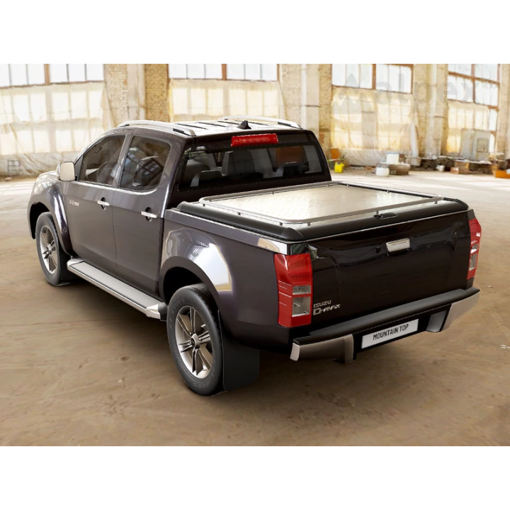 Lid Tonneau Bed Cover, Mountain Top Heavy Duty+, Isuzu D-Max Double Cab 2012 - 2020 - EDK.ro