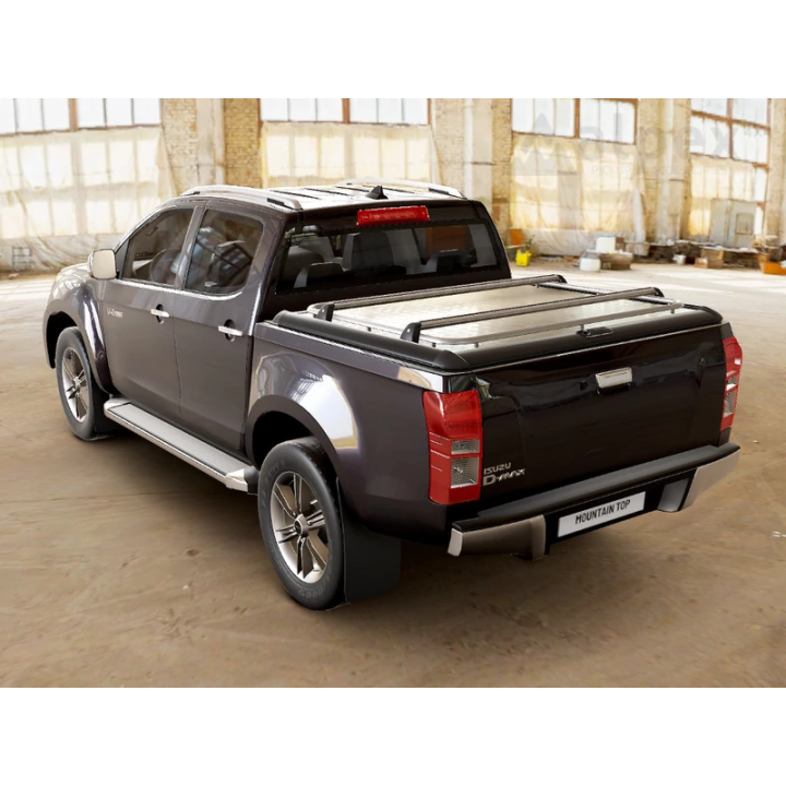 Lid Tonneau Bed Cover, Mountain Top Heavy Duty+, Isuzu D-Max Double Cab 2012 - 2020 - EDK.ro