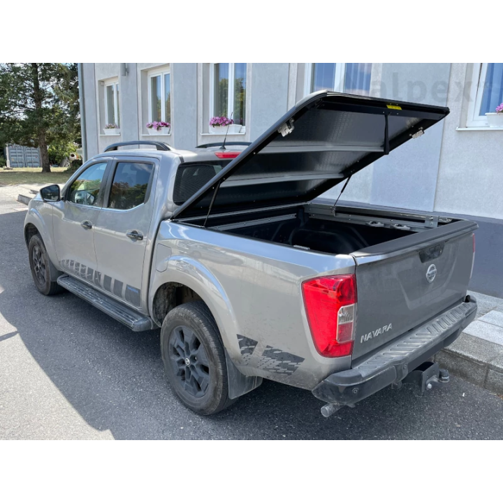 Lid Tonneau Bed Cover, Mountain Top Heavy Duty+, Nissan Navara Double Cab 2015 - Present - EDK.ro