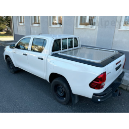 Lid Tonneau Bed Cover, Mountain Top Heavy Duty+, Toyota Hilux Double Cab 2016 - 2026 - EDK.ro