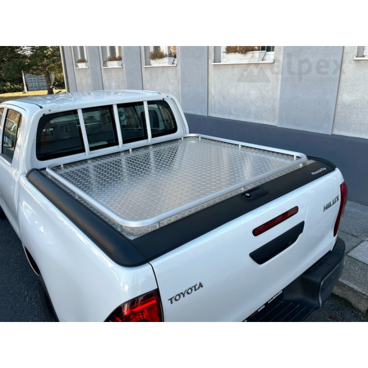 Lid Tonneau Bed Cover, Mountain Top Heavy Duty+, Toyota Hilux Extra Cab 2016 - 2026 - EDK.ro