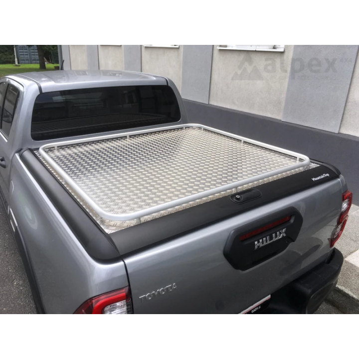 Lid Tonneau Bed Cover, Mountain Top Heavy Duty+, Toyota Hilux Double Cab 2016 - Present - EDK.ro