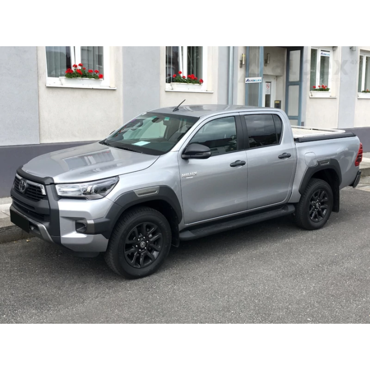 Lid Tonneau Bed Cover, Mountain Top Heavy Duty+, Toyota Hilux Double Cab 2016 - Present - EDK.ro