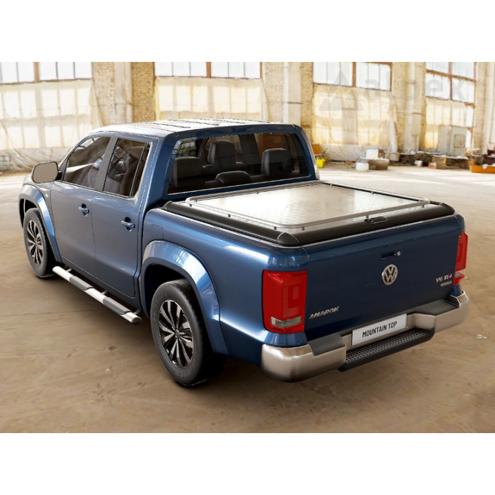 Lid Tonneau Bed Cover, Mountain Top Heavy Duty+, Volkswagen Amarok Double Cab 2010 - 2020 - EDK.ro