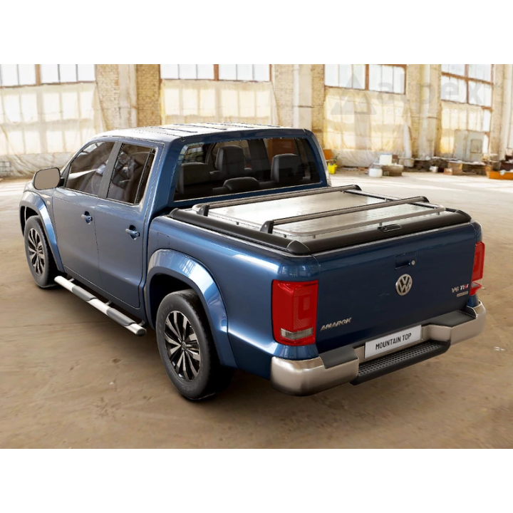 Lid Tonneau Bed Cover, Mountain Top Heavy Duty+, Volkswagen Amarok Double Cab 2010 - 2020 - EDK.ro
