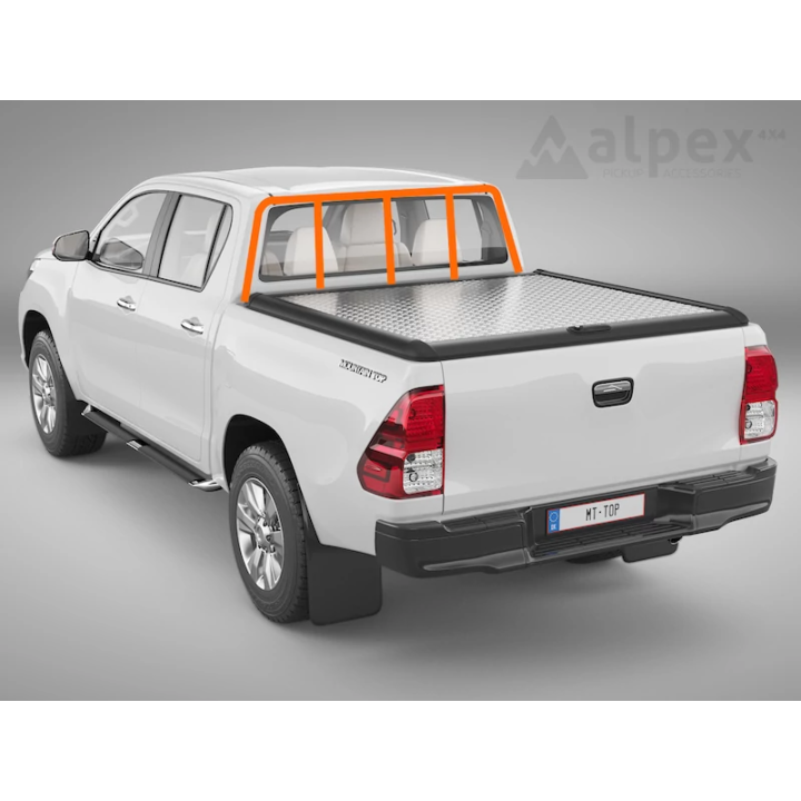 Închidere de Benă Tip Capac, Mountain Top Style, Toyota Hilux Cabină Dublă 2016 - 2026 - EDK.ro