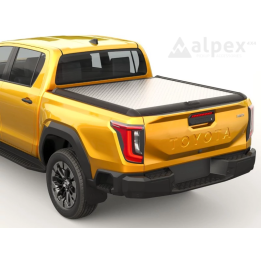 Lid Tonneau Bed Cover, Mountain Top Style, Toyota Hilux Double Cab 2016 - Present - EDK.ro