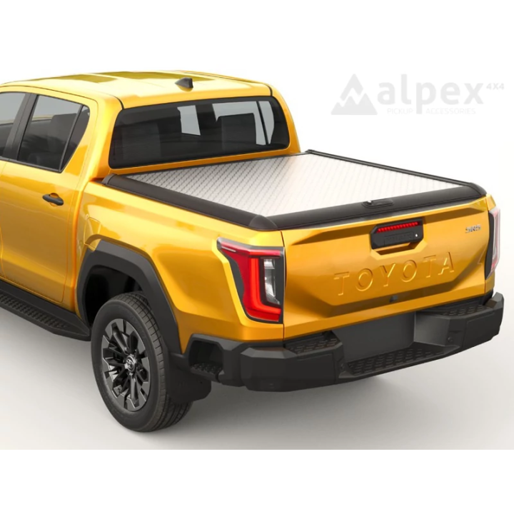 Lid Tonneau Bed Cover, Mountain Top Style, Toyota Hilux Double Cab 2016 - Present - EDK.ro