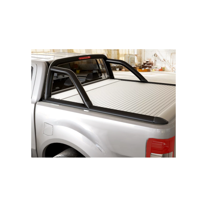 Stainless Steel Rollbar, RealTruck MTR Roll, Ford Ranger Extra Cab 2012 - 2022 - EDK.ro