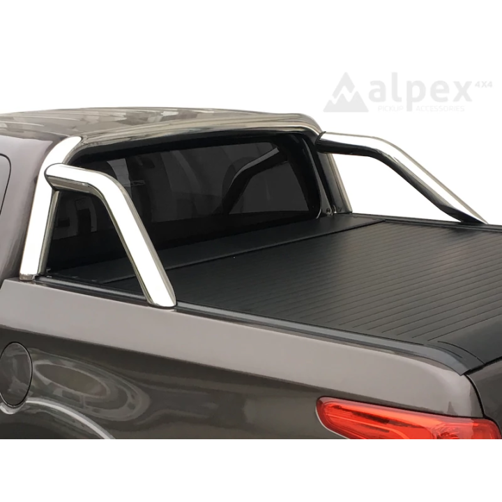 Rollbar Inox, RealTruck MTR Roll, Fiat Fullback / Mitsubishi L200 Cabină Dublă 2015 - Prezent - EDK.ro
