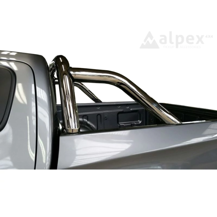 Stainless Steel Rollbar, RealTruck MTR Roll, Fiat Fullback / Mitsubishi L200 Double Cab 2015 - Present - EDK.ro