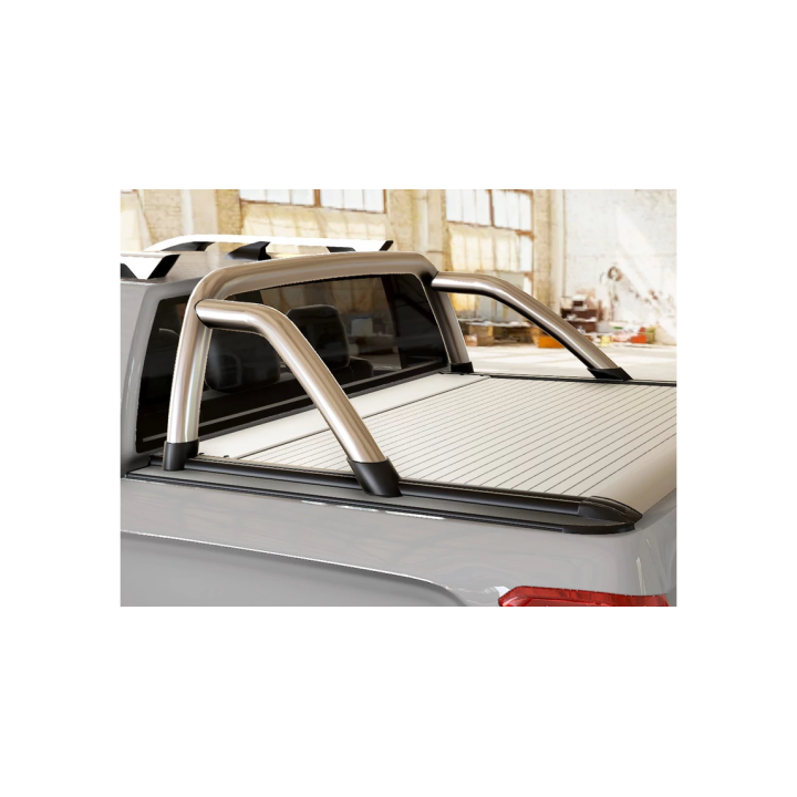 Stainless Steel Rollbar, RealTruck MTR Roll, SsangYong Musso Double Cab 2018 - Present - EDK.ro