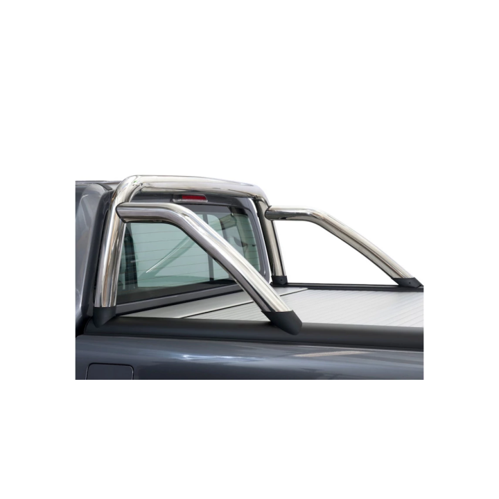 Stainless Steel Rollbar, RealTruck MTR Roll, Toyota Hilux Extra Cab 2016 - Present - EDK.ro